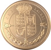 1 Laurel - Elizabeth II, United Kingdom, 2019 reverse image