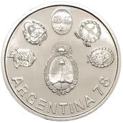 2000 Pesos World Football Championship obverse image