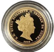 1 Sovereign - Elizabeth II King George VI tribute obverse image