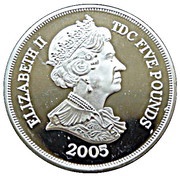 5 Pounds - Elizabeth II Lord Nelson obverse image