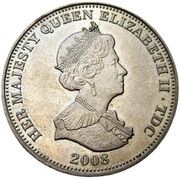 5 Pounds - Elizabeth II Anniversary of Lord Nelson's Birth obverse image
