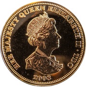 5 Pounds - Elizabeth II St George and the Dragon - Silver Piedfort obverse image