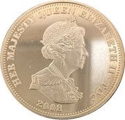 5 Pounds - Elizabeth II Queen's titles obverse image