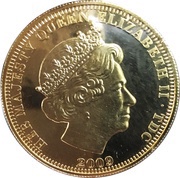 5 Pounds - Elizabeth II Concorde: 40th Anniversary of the First Test Flight obverse image