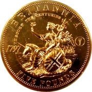 5 Pounds - Elizabeth II Britannia, United Kingdom, 2010 reverse image