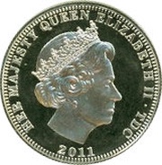 5 Pounds - Elizabeth II 1672 Penny obverse image