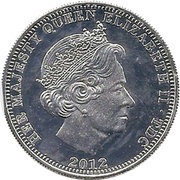 5 Pounds - Elizabeth II Diamond Jubilee obverse image