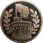 5 Pounds - Elizabeth II Diamond Jubilee, United Kingdom, 2012 reverse image