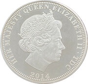 5 Pounds - Elizabeth II D-Day Anniversary obverse image