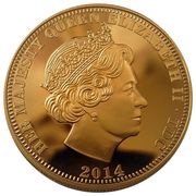 5 Pounds - Elizabeth II Centenary of World War One obverse image