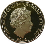 5 Pounds-Elizabeth II The Queen's 88th Birthday obverse image