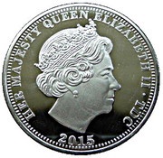 5 Pounds - Elizabeth II 70th Anniversary of V.E. Day obverse image