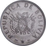 1 Boliviano obverse image