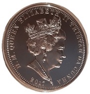 5 Pounds - Elizabeth II Sapphire Jubilee obverse image