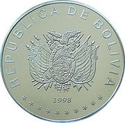 1 Boliviano Central Bank obverse image