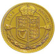 5 Pounds - Charles III, United Kingdom, 2023 reverse image