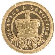 ⅛ Sovereign - Elizabeth II Elizabeth II, United Kingdom, 2022 reverse image