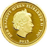 ½ Crown - Elizabeth II Ducat - Fabula Aurum obverse image