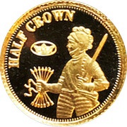 ½ Crown - Elizabeth II Ducat - Fabula Aurum, United Kingdom, 2009-2013 reverse image