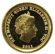 ½ Crown - Elizabeth II Alexander the Great obverse image