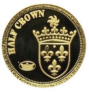 ½ Crown - Elizabeth II Ecu d'Or, United Kingdom, 2011 reverse image
