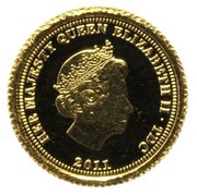 ½ Crown - Elizabeth II Sovereign obverse image