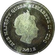 ½ Crown - Elizabeth II Commemoration of Birth obverse image