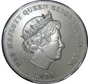 ½ Crown - Elizabeth II WW1 Centenary obverse image
