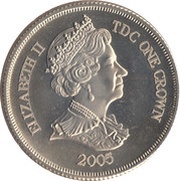 1 Crown - Elizabeth II Lord Nelson obverse image