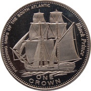 1 Crown - Elizabeth II Black Prince, United Kingdom, 2006 reverse image