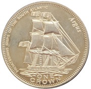1 Crown - Elizabeth II Argus, United Kingdom, 2006 reverse image