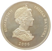 1 Crown - Elizabeth II Chasseur obverse image