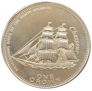 1 Crown - Elizabeth II Chasseur, United Kingdom, 2006 reverse image