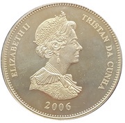 1 Crown - Elizabeth II Columbus obverse image