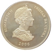 1 Crown - Elizabeth II Tybalt obverse image