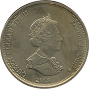 1 Crown - Elizabeth II 4th portrait obverse image