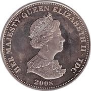1 Crown - Elizabeth II HMS Belfast obverse image