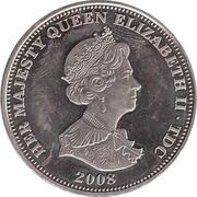 1 Crown - Elizabeth II HMS Ark Royal obverse image