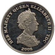 1 Crown - Elizabeth II HMS Colossus obverse image