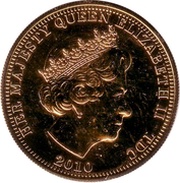 1 Crown - Elizabeth II Winston Churchill obverse image