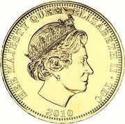1 Crown - Elizabeth II 2008 - The 1000th Knight of the Garter obverse image