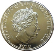 1 Crown - Elizabeth II Field Marshal Montgomery obverse image
