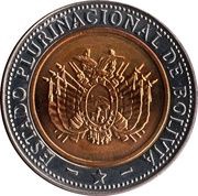 5 Bolivianos obverse image
