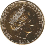 1 Crown - Elizabeth II Head of the Commonwealth obverse image