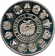 10 Bolivianos Ibero-American Series obverse image