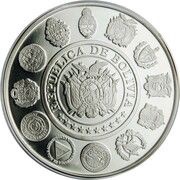 10 Bolivianos Ibero-American Series- Traditional Dances obverse image
