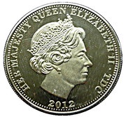 1 Crown - Elizabeth II V.E. Day obverse image