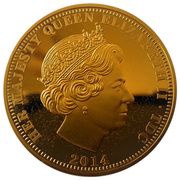 1 Crown - Elizabeth II D-Day Anniversary obverse image