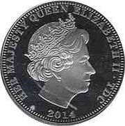 1 Crown - Elizabeth II D-Day obverse image