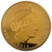 1 Crown - Elizabeth II Centenary of World War One obverse image